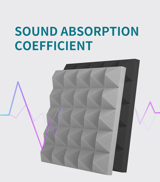 Pyramids Acoustic Foam Panels | Soundproof & Sound Absorption