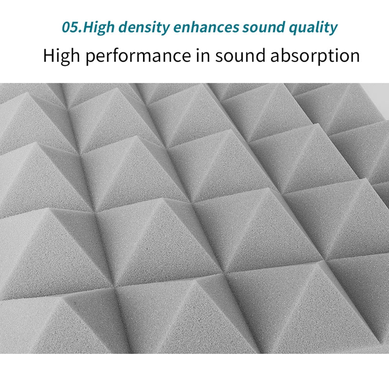 Pyramids Acoustic Foam Panels | Soundproof & Sound Absorption